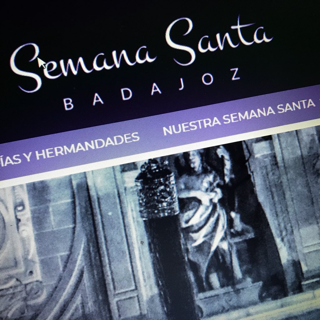 semanasantabjz's tweet photo. Ya estamos dando los últimos toques a la web. Muy, muy pronto estará al 100%. ¡Comienza la cuenta atrás!⏱ #diseño #wordpress #creattiva #SemanaSantaBadajoz https://t.co/yWLlYxrj1Y