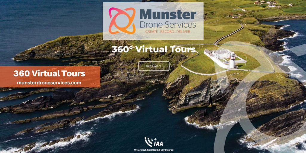 KerryHour's tweet photo. 360 #VisualTours are very popular and make a great marketing tool for businesses. See what @MunsterDrone can do for your business #MunsterDrone #KerryHour https://t.co/s9O360QhpH https://t.co/tekEP69wyz
