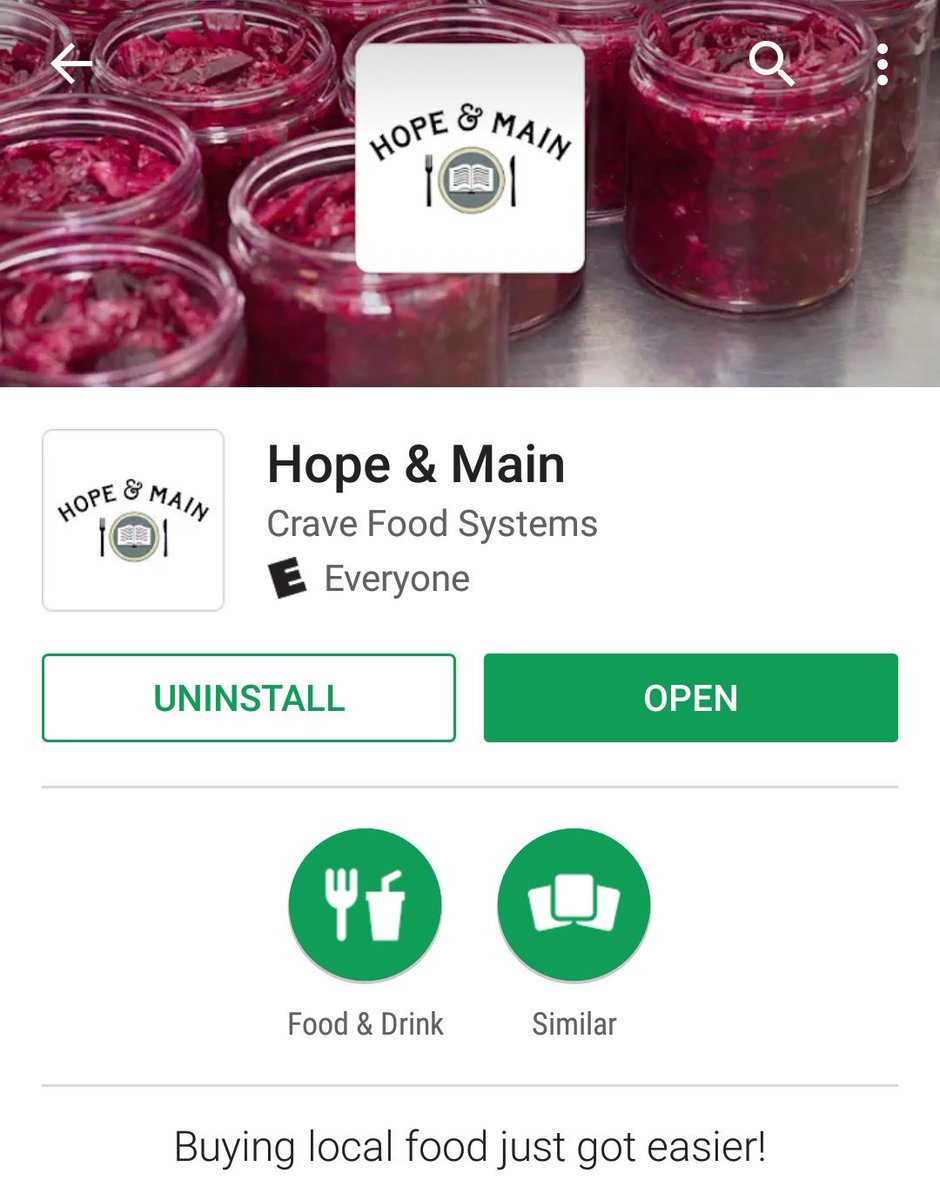 HopeandMain's tweet photo. Drumroll, please.... ๐ Introducing the #HopeandMain app!! Shop your favorite #localfood and connect with the makers themselves. ๐๐ป๐บ๏ฟฝ๏ฟฝ๏ฟฝ๏ฟฝ๐๐ฟ๐บ๐ผ Download it here: https://t.co/eXW84glWIx https://t.co/o3hUkN3v2I