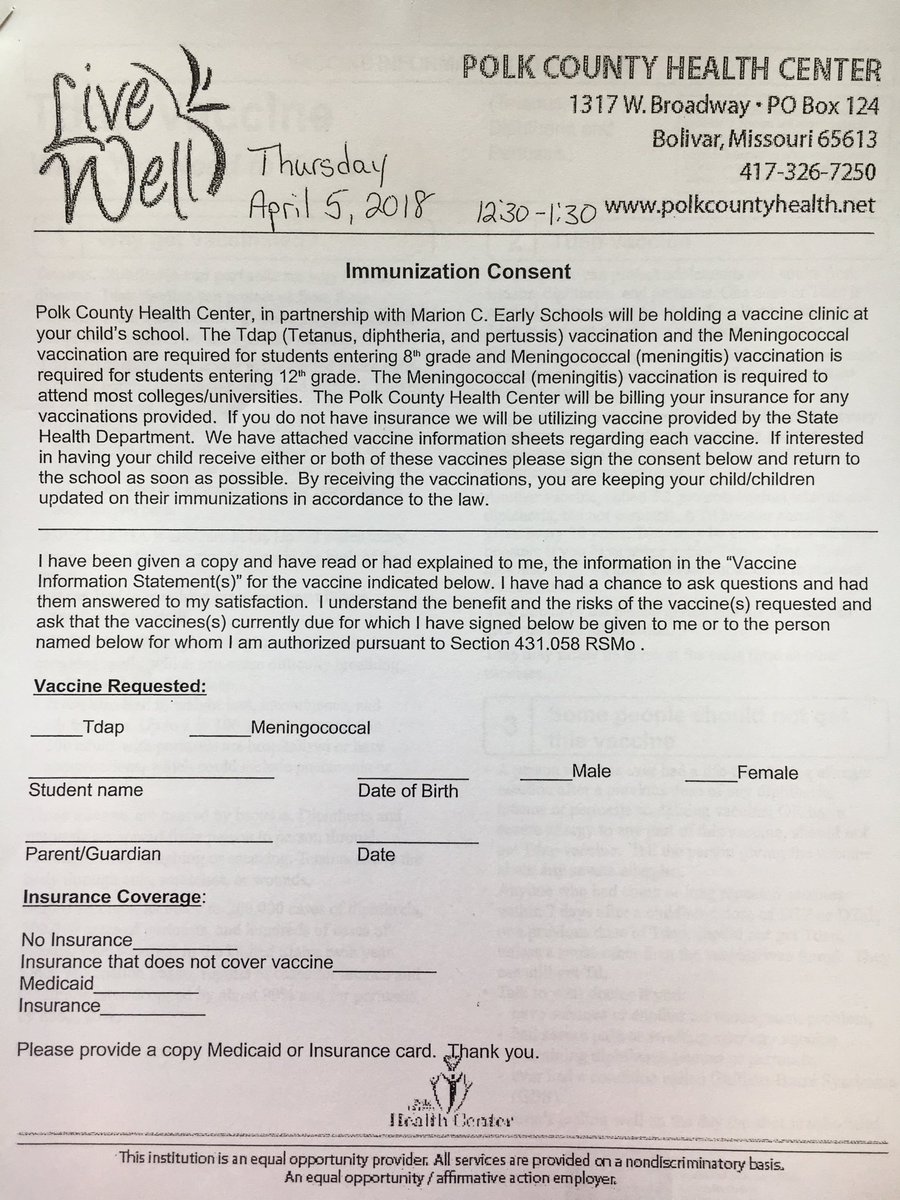 Steph_2023's tweet photo. Most 6-11th graders should be getting this in the mail.  If you got one and have already had the MCV and Tdap please send a updated shot record to the school nurse.  NO shots will be given without the returned permission slip.
#MCELoves#MCEPride https://t.co/qC4TBbYUZK