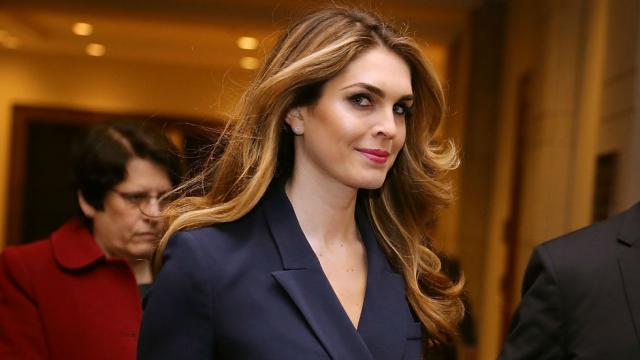 Hope Hicks Senior Advisor and White House Communications Director is resigning