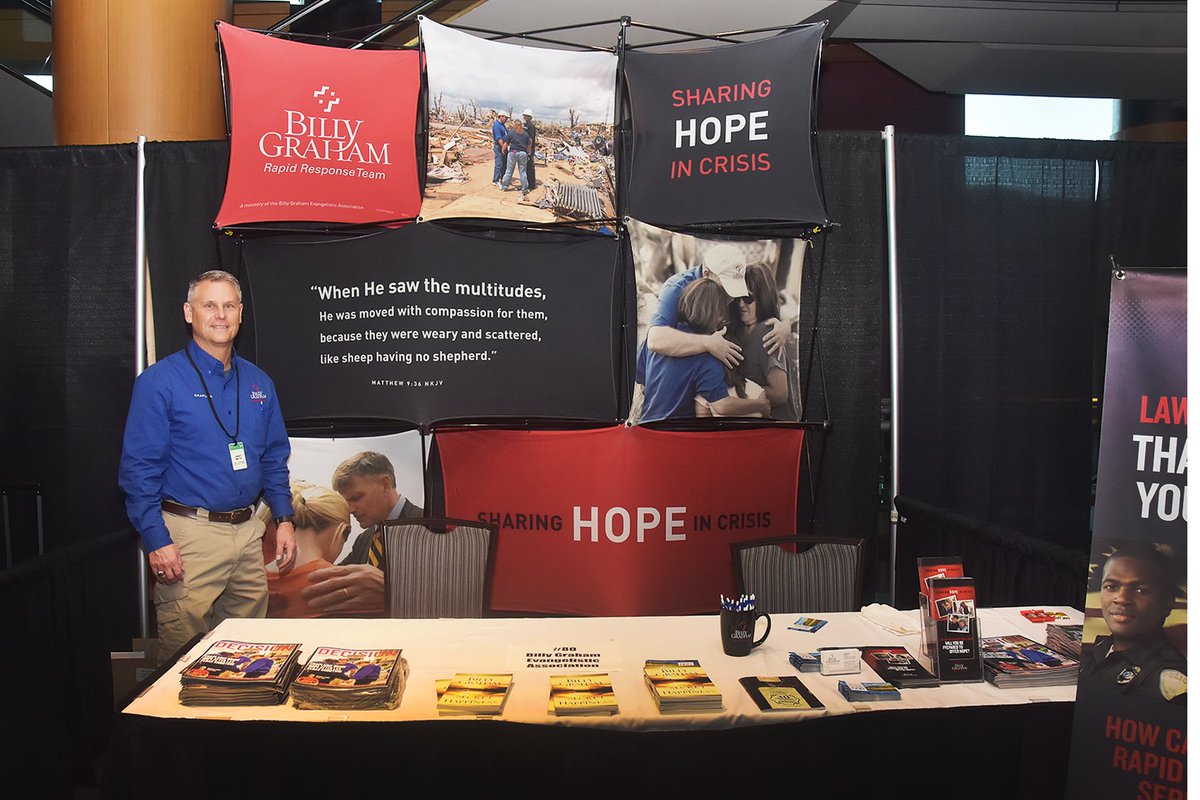 Billy Graham Rapid Response Team always supporting public safety and arriving on scene whenever needed.