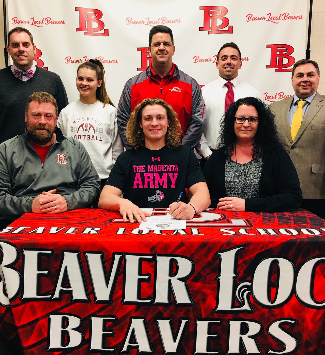Congratulations to <a href="/noahwest21/">Noah</a> on committing to continue his academic and football careers at Muskingum today! #BeaverLocalFootball #bringthejuice