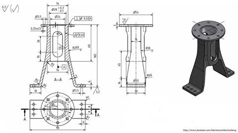 (Mechanical engineering design) 2D and 3D modelling