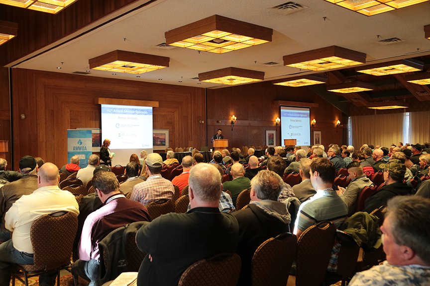 awwoa's tweet photo. #AWWOA2018 is just around the corner!  Join us in Banff from Mar 12-16, 2018 for a week that features over 130 trade show booths, 44 technical sessions plus special guests @thewaterbros for our opening session!  Check out all the details &amp; register online https://t.co/1vOw6sAM12 https://t.co/RMCN5lCMNj