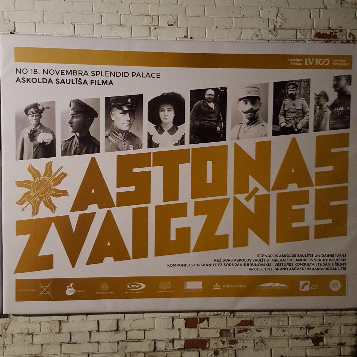 Gleb_Kiselov's tweet image. Watching a #documentary "Eight starts" in my favorite movie theater in #Riga "Splendid Palace". I'm really exited that Latvian cinema is reborn and finally you can watch new film on the big screen. 

Now #independent #filmmakers of Latvia have more chances to be heard and seen!