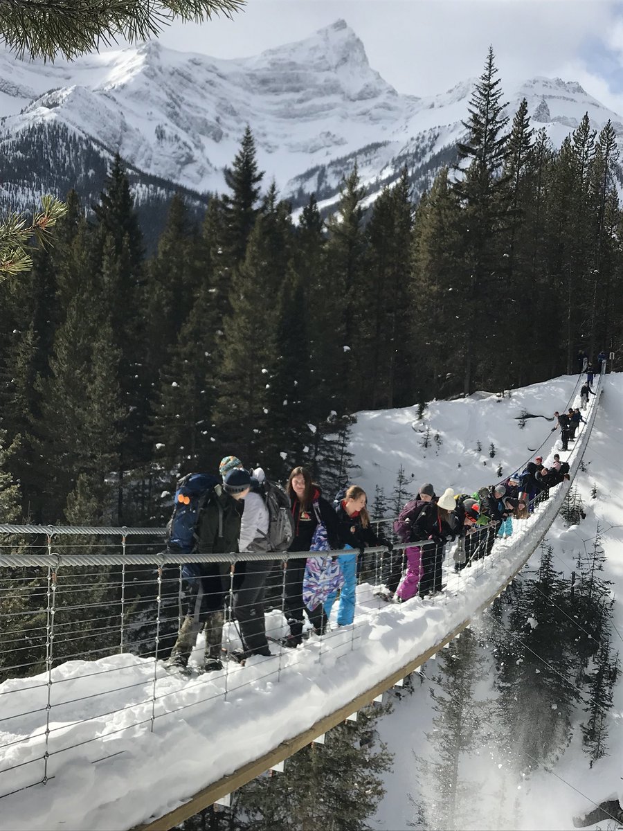 WILDmanachaban's tweet photo. Hiking along the high Rockies (Trans Canada) trail.
#wildscience #bridges #snowstructures #getoutside @ManachabanMS @rvsed https://t.co/Kvfz4wbwpm