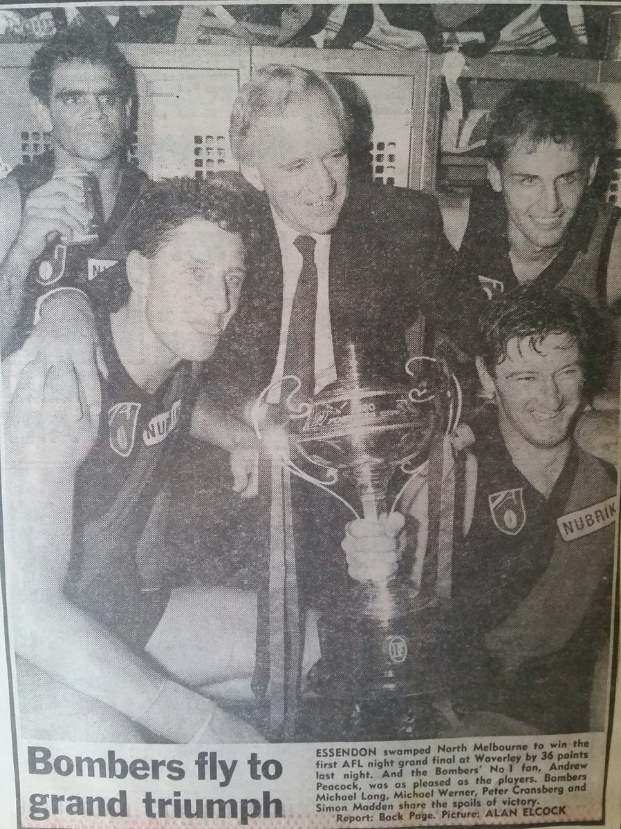 dons_fc55's tweet photo. This was taken after winning the 1990 pre-season comp ⚫🔴🏆

#SimonMadden #MichaelLong #MichaelWerner #PeterCransberg #AndrewPeacock #EssendonFC https://t.co/5KOjjIKuDT