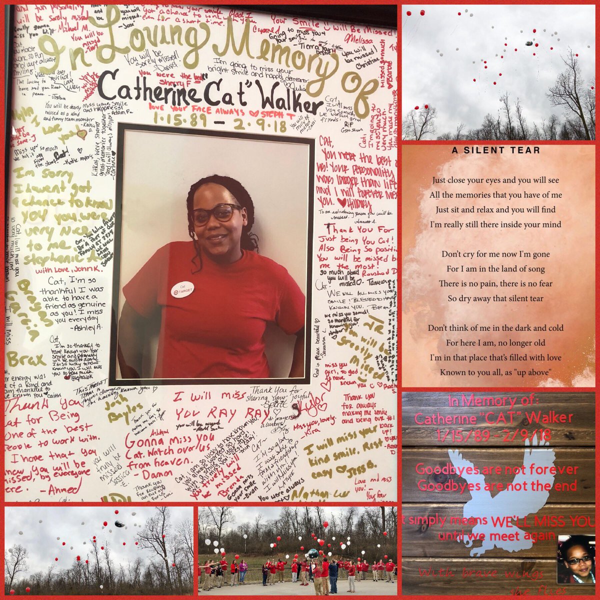 A very emotional day as we celebrated the life of Cat 1/15/89-2/9/18. Cat you will be greatly missed by everyone at T2538.😢 Hope you enjoyed all the messages sent up to you on the balloons. R.I.P. #T2538 #D457 #Martinsburg @ShawnEnochs2538 <a href="/Hillary_DAngelo/">Hillary D'Angelo</a> <a href="/WVTerp/">Brian</a>