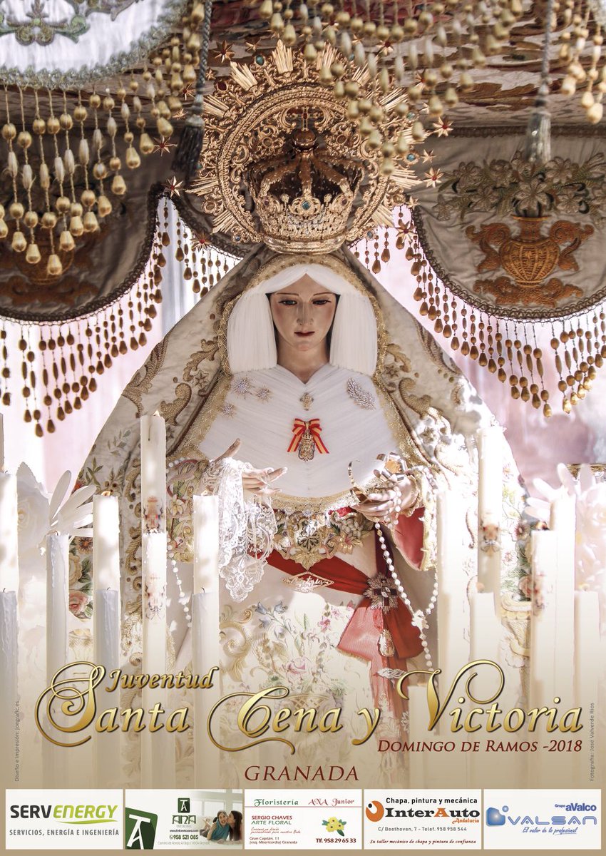 CalleGanivet_'s tweet photo. Así es el Cartel de @santacenagrana para el Domingo de Ramos 2018
Es obra de José Valverde, ¡Magnifico Cartel! Enhorabuena 👏 https://t.co/aZmQHexx7l