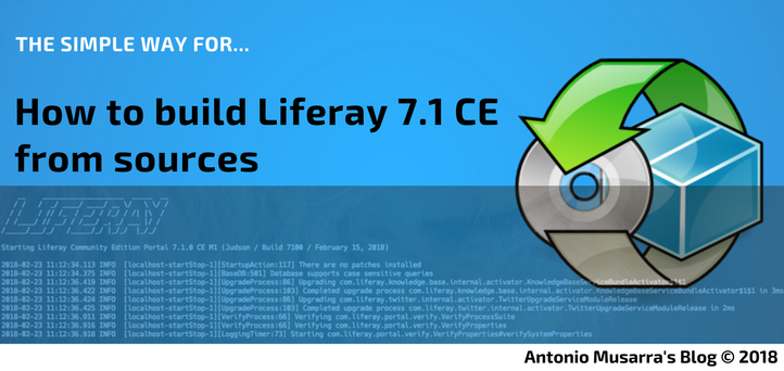 antonio_musarra's tweet photo. How to build #Liferay 7.1 and check out what I know so far. If you are curious and do not want to wait, all you have to do is read this article. At this point I do not exclude that for my blog I decide to switch from WordPress to Liferay 7.1! https://t.co/gjHYhfNoTf https://t.co/QBaMLromx1