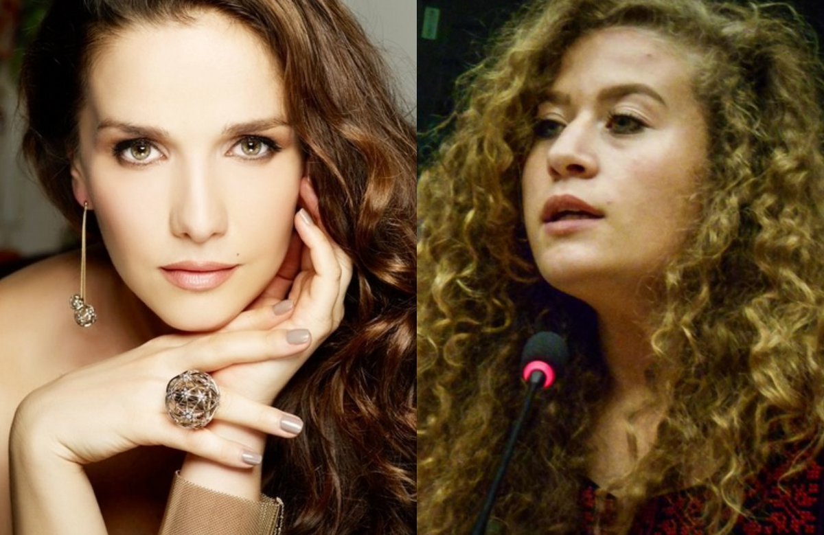 BDSmovement's tweet image. Ahed Tamimi's father urges Grammy-nominated singer Natalia Oreiro 2 respect Palestinian picket line &amp;amp; cancel her concert in Tel Aviv. Natalia has taken a stand 4 children's rights before, shouldn't now help violate rights of Palestinian children #FreeAhed bit.ly/2t4QPpO