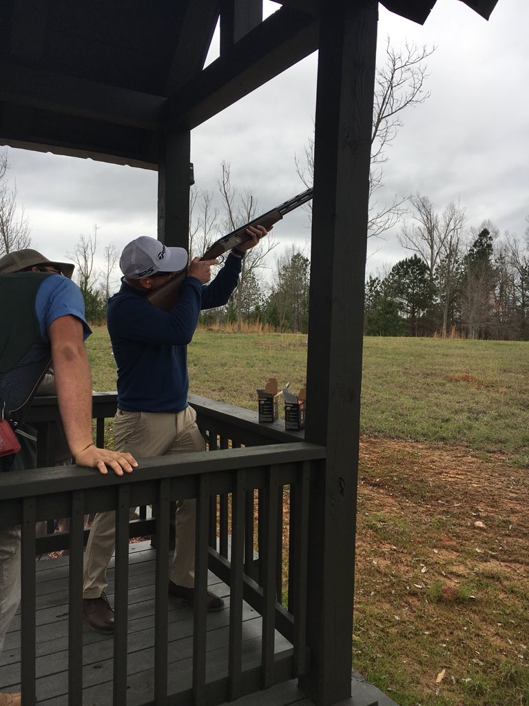 thekingdomrlo's tweet photo. The Kingdom team had a great afternoon learning about and experiencing first-hand one of the other awesome amenities here @reynoldsgolf. The new #SportingGrounds is the premier facility in the country. What a great way to spend a few hours after being expertly fit for your clubs. https://t.co/cMedZ4Jxr2