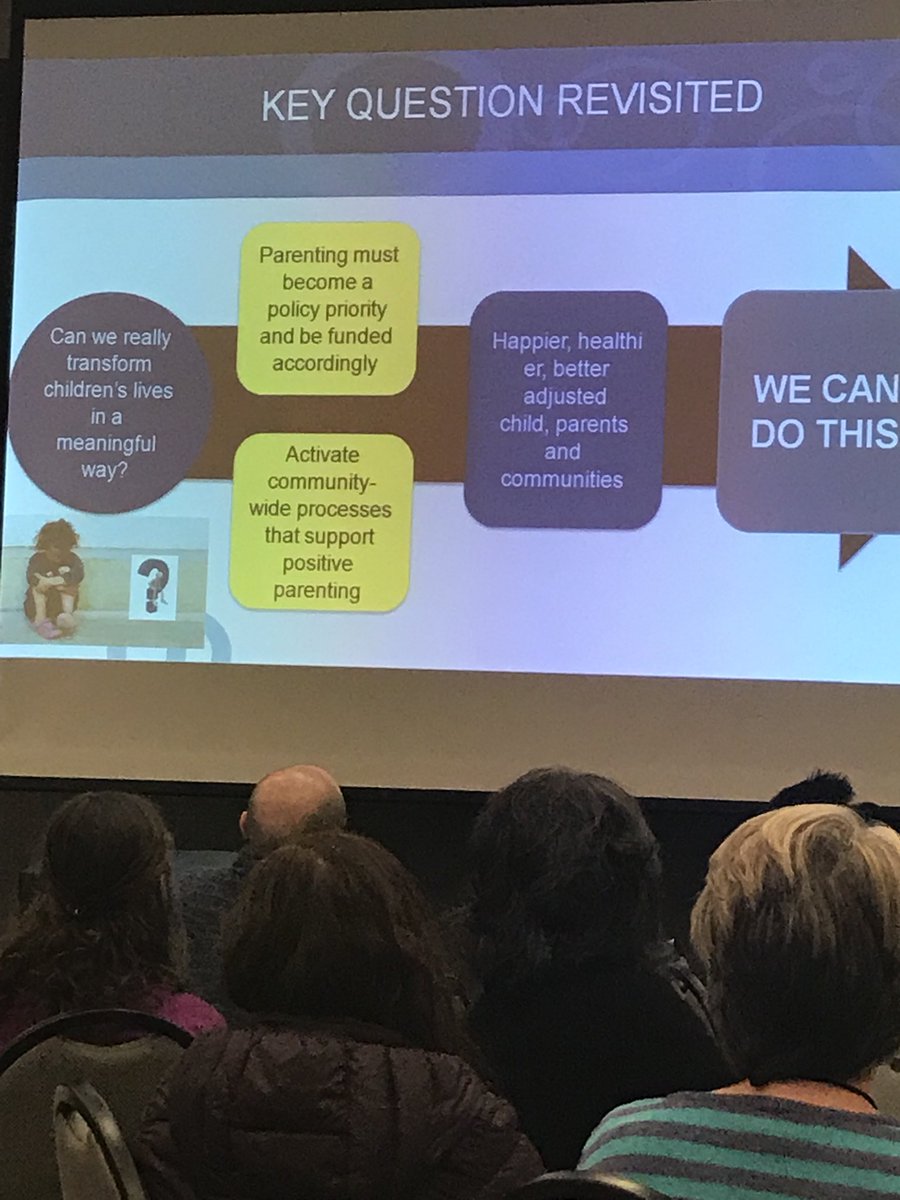 PCANC_CEO's tweet photo. #Parenting must be a #PolicyPriority and be funded - Dr. Matt Sanders #TripleP #hfcc2018 @PCANC https://t.co/xuh2kJ2F6k