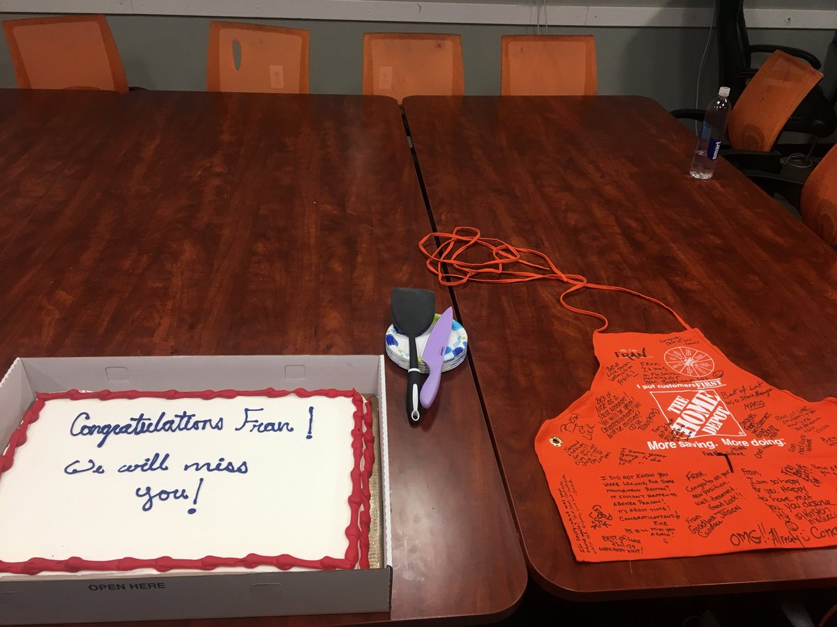 Good luck <a href="/FranDenton1014/">Fran Denton</a> we will miss you. <a href="/MarkRouthier/">Mark Routhier</a> <a href="/hmalak/">Sam</a>