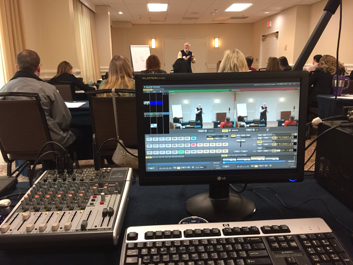 deakmanMC's tweet photo. This week @UpAbility is back in Tampa, FL #livestreaming BSA-AML Compliance #continuingeducation for @floridabankers https://t.co/THgSQkd3jP