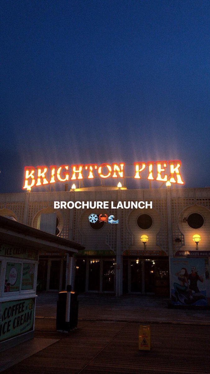brightonfringe's tweet photo. What an evening for a launch party here on Brighton Palace Pier! https://t.co/y2fTzWEbgI