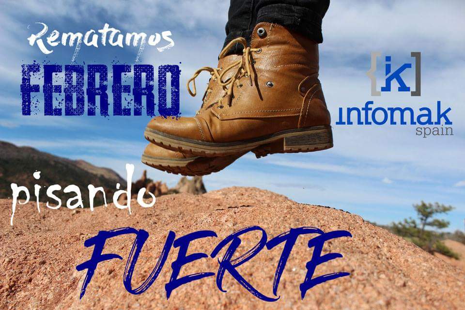 infoMak_Spain's tweet photo. #Rematamos #Febrero pisando fuerte con alegría #gracias a todos nuestros seguidores que nos acompañan y nos ayudan a seguir y cumplir con nuestros objetivos. #FelizMiercoles #Juntos #Amigos #disfrutalavida #desconectar #disfrutando #Familia https://t.co/AKkPpoWBPm