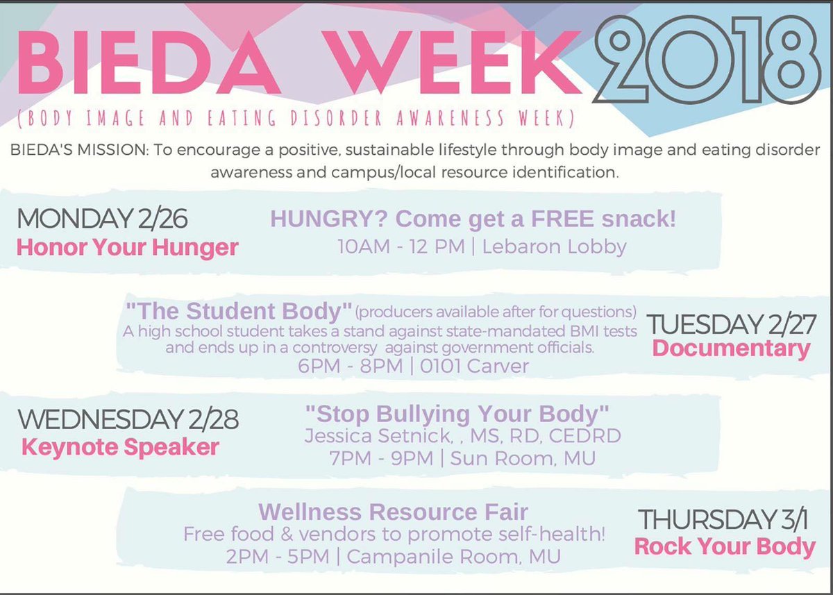 There are still two more amazing opportunities for BIEDA Week 2018 that you can still attend! Stop by and check them out!