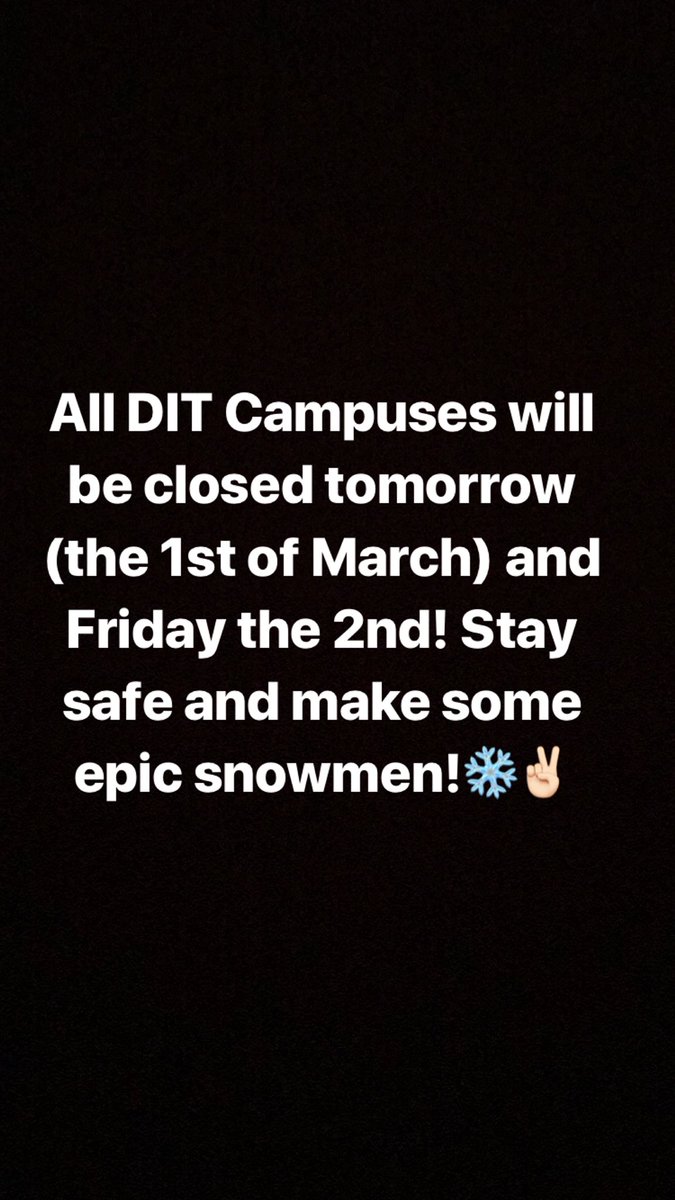 Some news about the Beast from the East ✌🏻