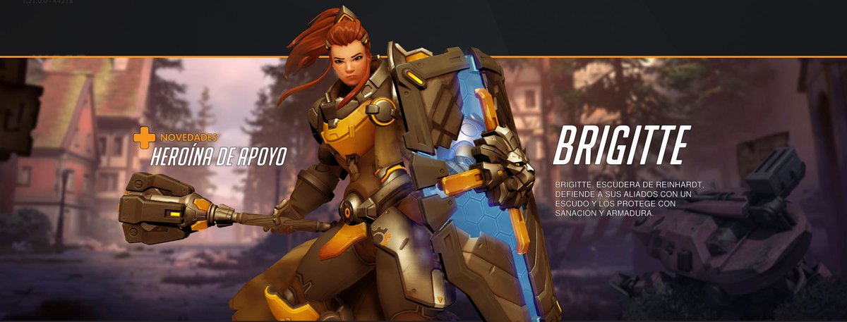 Brigitte es el esperado héroe 27 de Overwatch