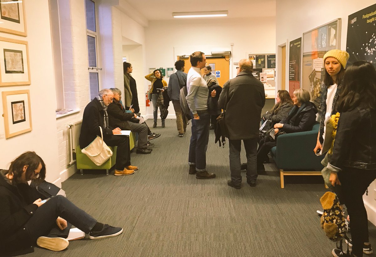 dmuleicester's tweet photo. It’s pretty cold out there! But that’s not stopping us, we’re @CExchanges2018 to hear from poet and novelist @keimiller #CEx18 https://t.co/VLdPbmvqoW