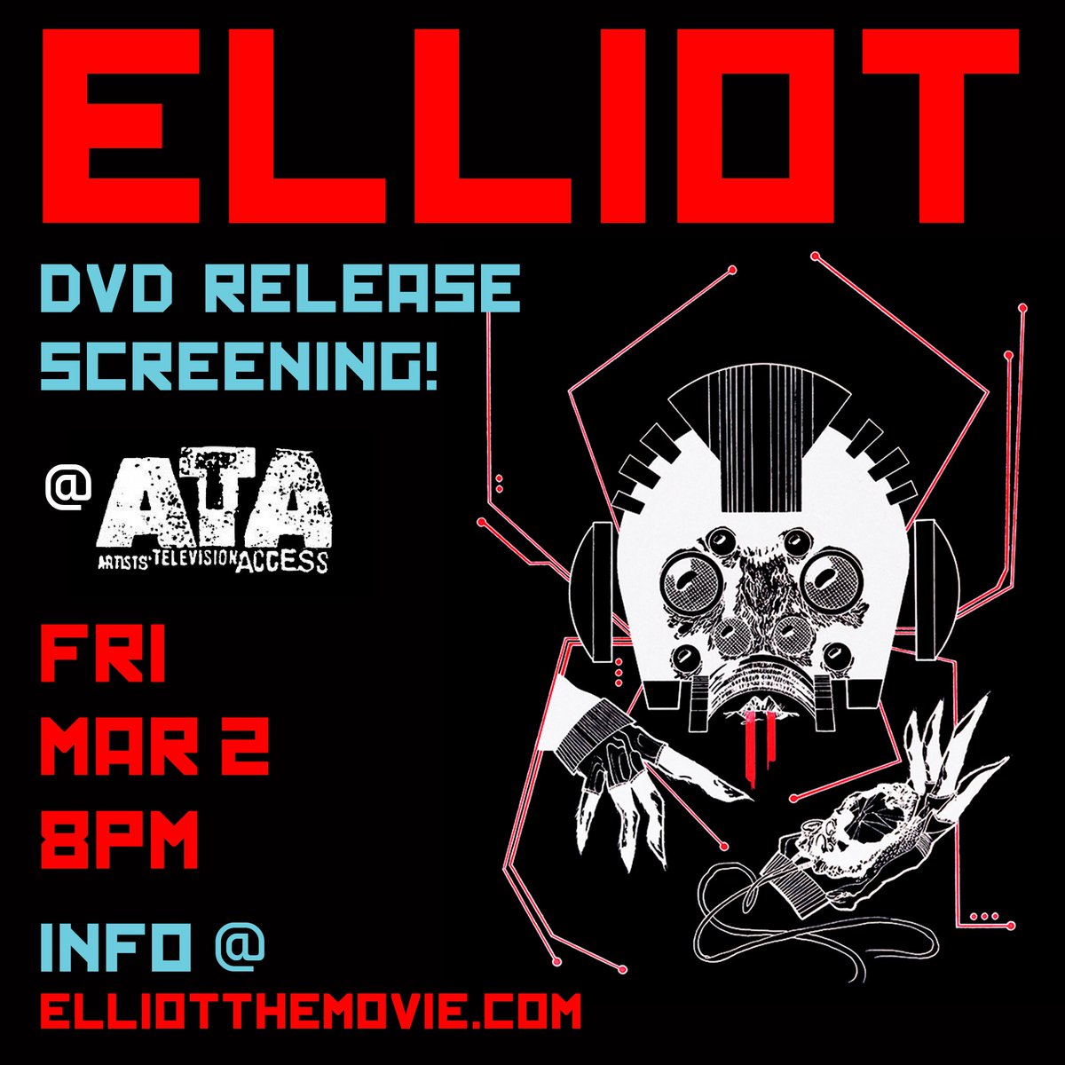 SF/Bay area friends! This Friday is our DVD release screening at the ATA! #dvdrelease #sfevent #sffilm #thingstodoinSF @Film_SF #filmsf #sfunderground #bayareafilmevents #scifiinsf #horror #fantasy @BayAreaArts