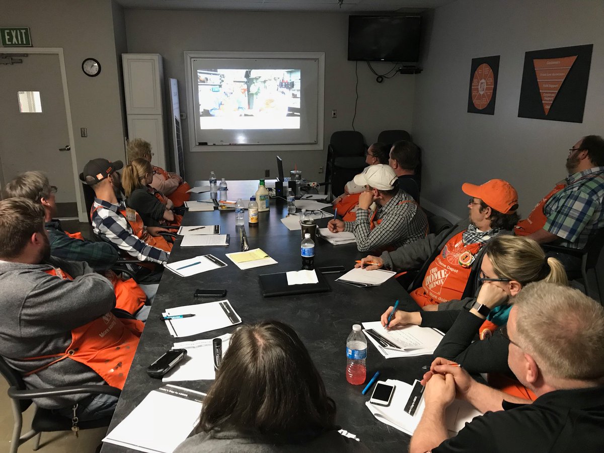 Team 1254 engagement in Leaders Edge training.