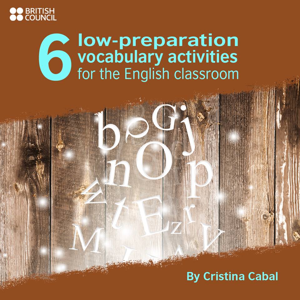 TeachingEnglish's tweet photo. How to turn students' passive #vocabulary (words they know) into active vocabulary (words they can use).
6️⃣ Six easy-to-prepare and highly enjoyable class activities from @blogdecristina​: https://t.co/HKdOOB1thx https://t.co/XgKDyOzoBv