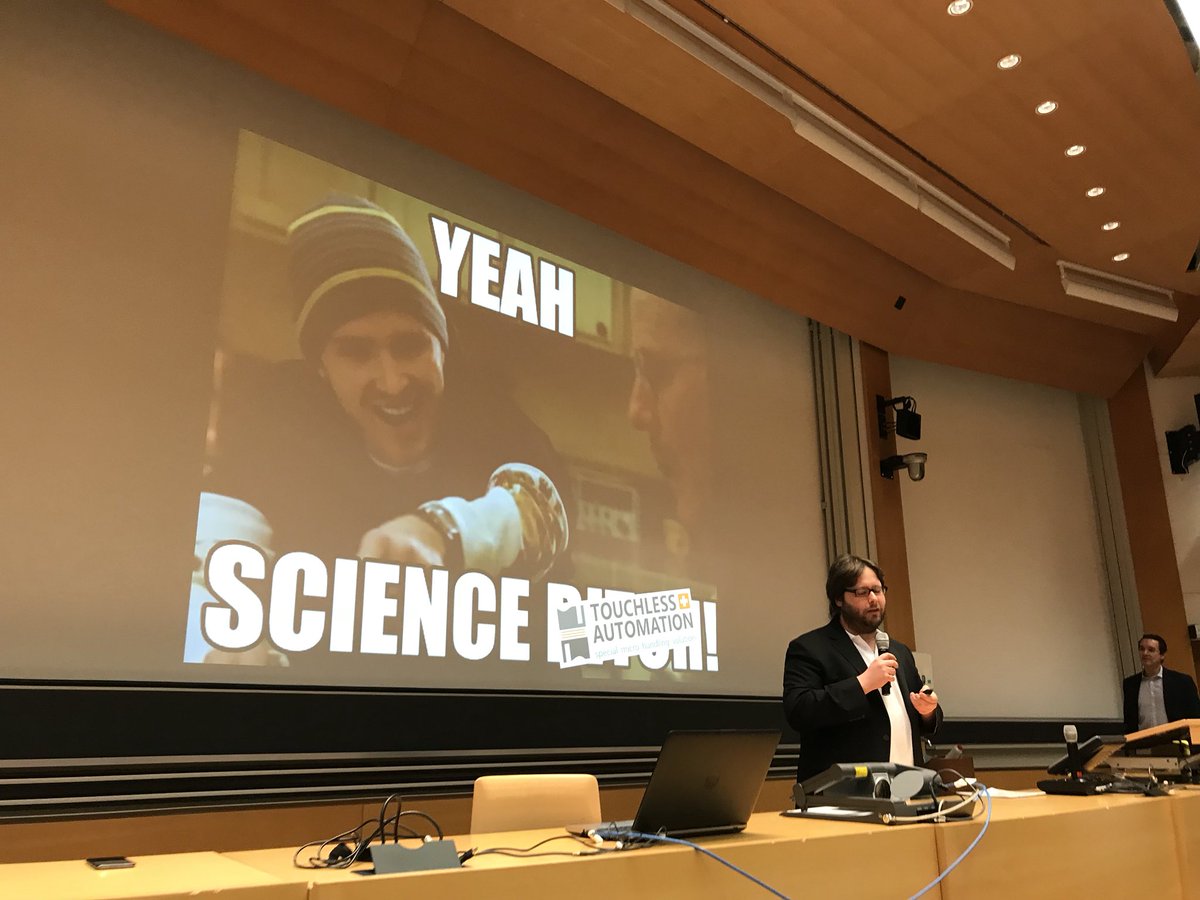 venturelab_ch's tweet photo. Touchless automation? Its not magic, it’s science says Maurizio from Touchless Automation #SUChamps #vleadersTech https://t.co/kU5C38kQGY