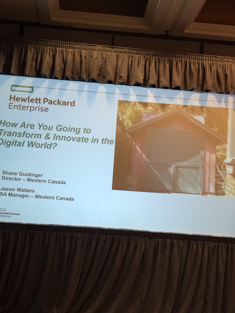 tytangtang's tweet photo. How are you going to #transform &amp; #innovate in the #digital world? #pcmcanada #nsk2018 #HPE https://t.co/AKKFFuvYuR