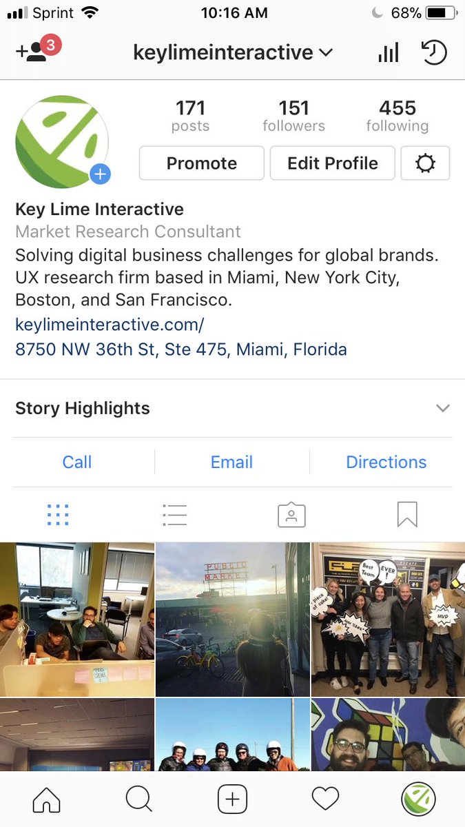 Check out our #instagram page @keylimeinteractive !!
 #instaui #instaux #uxui #UserExperience #userresearch