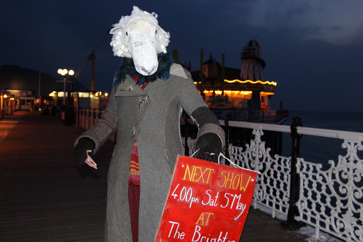 TourismBandH's tweet photo. At the @BrightonFringe magazine launch on @BTNPalacePier! Exciting times for the Brighton Fringe Festival. @latestbrighton https://t.co/1O1IWErJii