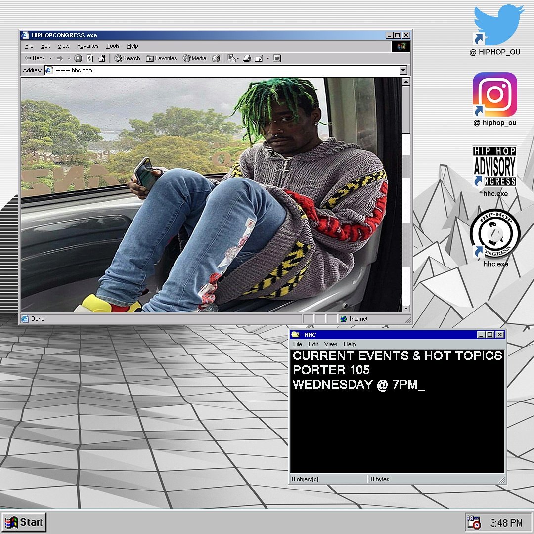 meeting today! Meet us in Porter 105 at 7:00PM as we catch up on current events and discuss some Hot Topics
📸: <a href="/_TylerJordan_/">𝙎𝙐𝙎𝙃𝙄𝙄</a>