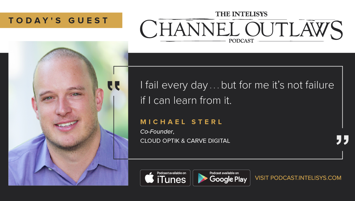 IntelisysCorp's tweet photo. New on #ChannelOutlaws: how to find more revenue opportunities with  #BigData, marketing strategies, finding your niche, and more with Michael Sterl of @cloudoptik and @carve_digital: https://t.co/dDDWOMb1l6 https://t.co/KifblCtAbZ