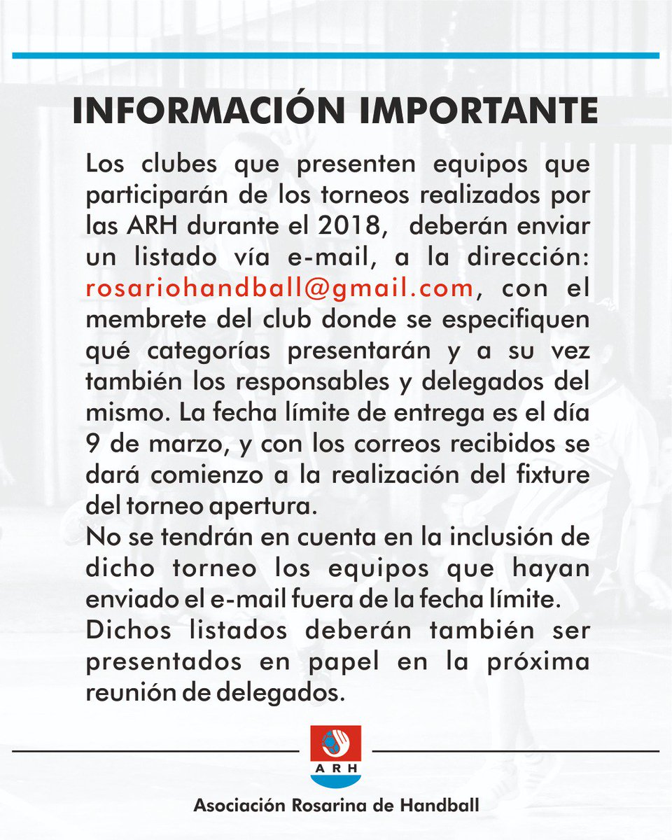 RosarioHandball's tweet photo. https://t.co/oiE6avXTg9