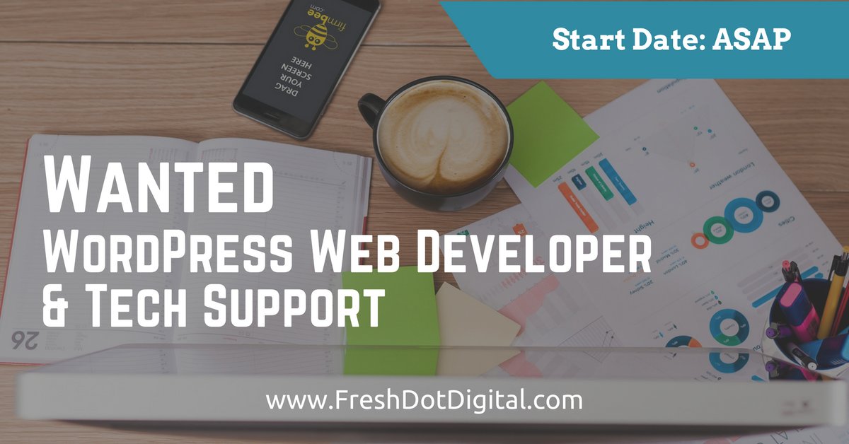 freshdotdigital's tweet photo. We're hiring! We need a WordPress expert to join the team. Is this you?
https://t.co/CgtxNeruUx
#charlottetown #pei #princeedwardisland #peijobs https://t.co/KxnvT5O2mU
