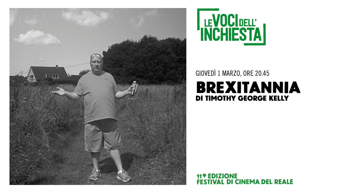 Aspettando #LeVoci2018
► Giovedì 1 Marzo | ore 20.45 <a href="/cinemazero/">ass. cinemazero</a> ◄
<a href="/BrexitanniaDoc/">Brexitannia</a> di #TimothyGeorgeKelly

#Brexitannia
[...]non è stato fatto per diventare un film di propaganda per leave o remain, è il ritratto sociologico di un paese [...]
#brexit