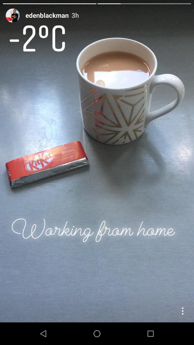 NickThompson20's tweet photo. What are you up to at home @edenblackman? Does @LadyNadiaEssex and @TomReadWilson approve? 😏 #FontProblems https://t.co/QUzI4Gpshb