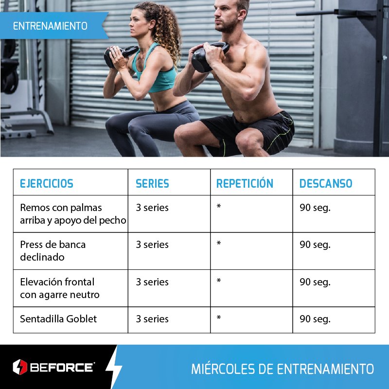 beforcearg's tweet photo. MIÉRCOLES DE ENTRENAMIENTO: Supera tus límites con Beforce
#hoyseentrena #beforce #suplementosdeportivos #hoyseentrenafuerte #vidafit #salud #workhard #personaltrainer #fitnessmotivation #fitnesscoach #urbano #dama #retofit #boxing #box #liongym #team #trainer #sorteo #sport https://t.co/s48XQlh0cG