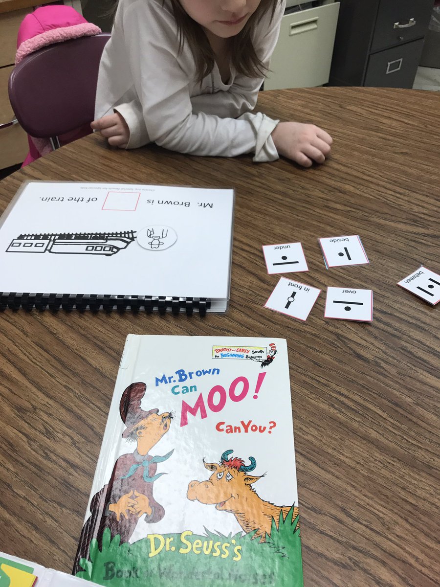 CC_SLP's tweet image. Dr Seuss extension activities #SeussStories #spatialconcepts #creatingsentences @WilkinsISD109