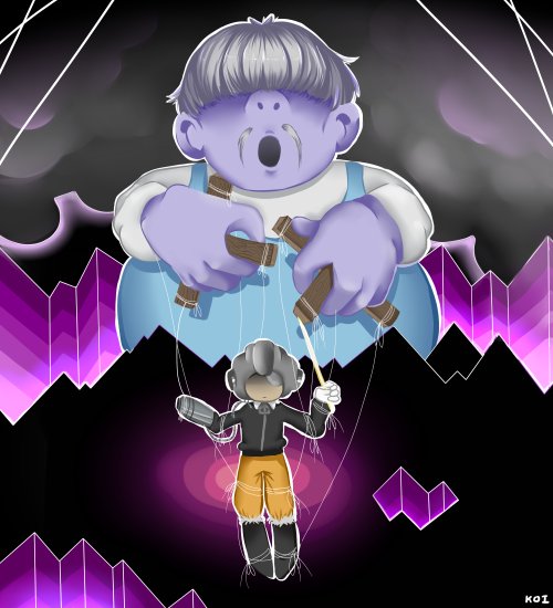 Porky__Minch's tweet photo. "Now do you see?! Now do you understand the sadness Master Porky bears now that he's Godlike?"
#TheOneWhoIsPullingTheStrings https://t.co/RyH3CjP7SG
