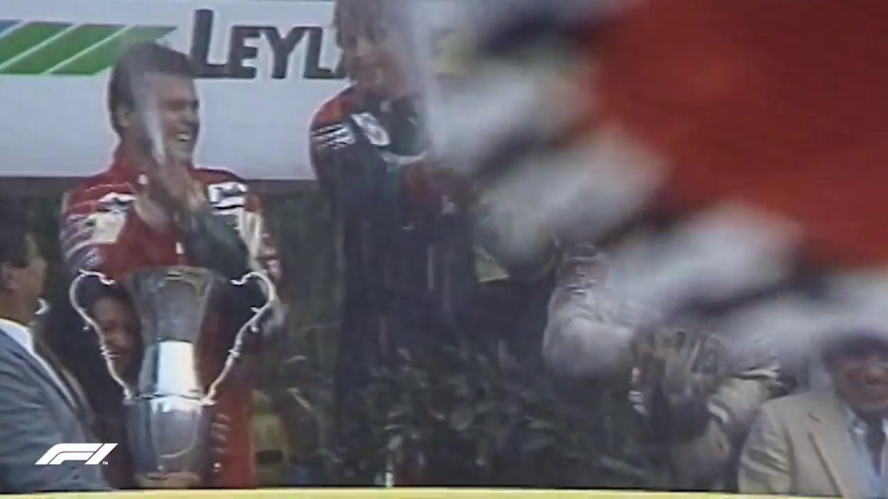 Happy Birthday, Mario Andretti  The 1978 world champion is 78 today

Here he is claiming his last podium 