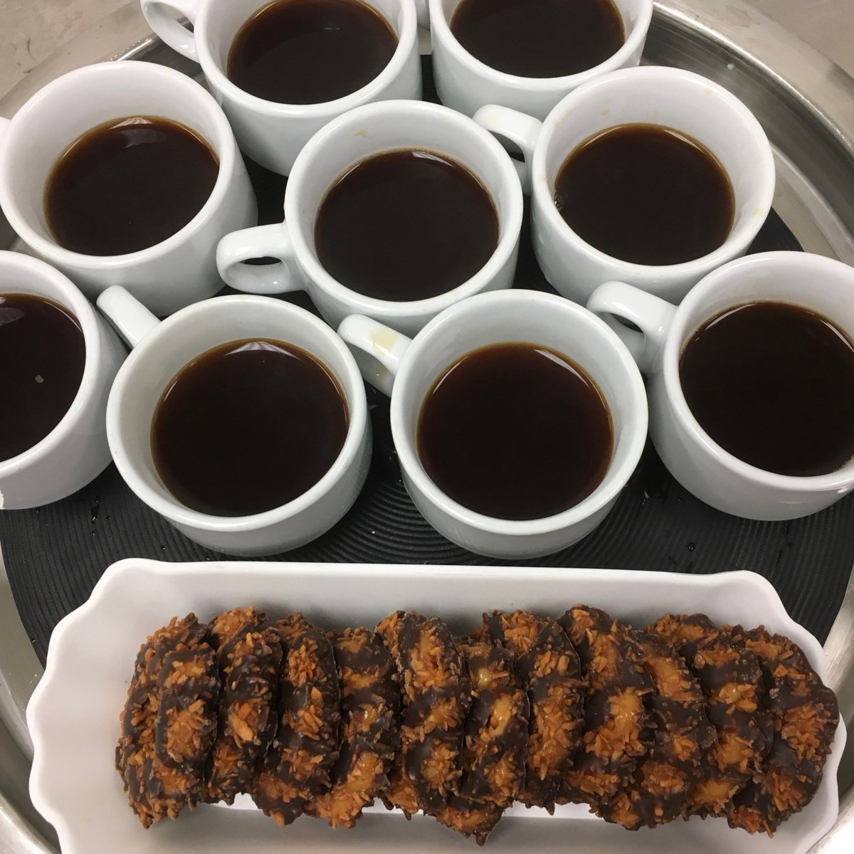 SFGiantFoodie's tweet photo. Our @bamco team just started a coffee club at #ATTPark. Every week a different team member brings their favorite coffee to share with all. This week, Chef Kevin brought Kopi Luwak #coffee from Vietnam. https://t.co/EFvbB89Hec