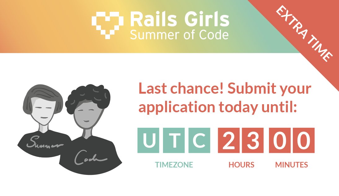 Rails Girls Summer of Code tweet media
