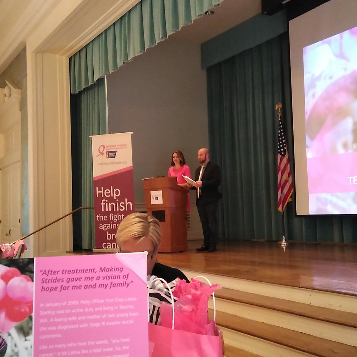 latinastarling's tweet photo. #HoustonStrides Kickoff event. https://t.co/BSyhm1x00F
