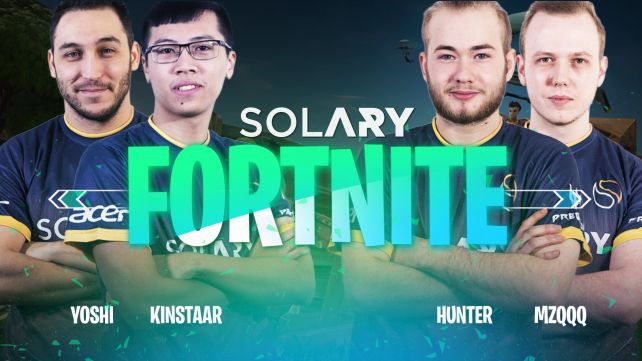 Equipe solary fortnite