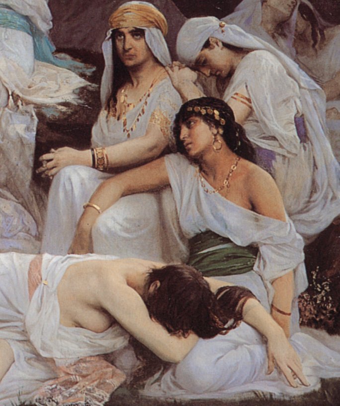 #EdouardDebatPonsan, The Daughter of Jephthah (detail)
1876