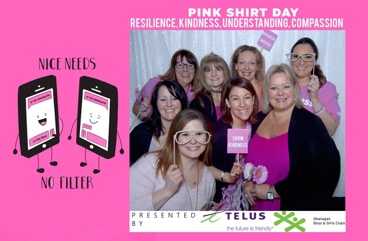 CMWInsurance's tweet image. Here's the CapriCMW team at the @OKboysandgirls 4th Annual #PinkShirtDay Breakfast! Wear pink today to help raise awareness and take a stand against bullying in our communities. Learn more about what you can do at pinkshirtday.ca #PinkItForward #NiceNeedsNoFilter