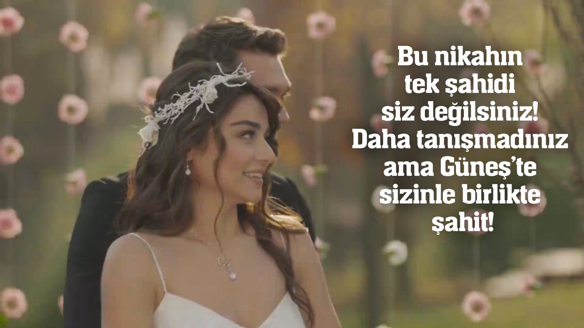 Nikahın sürpriz şahidi = Güneş #Meryem